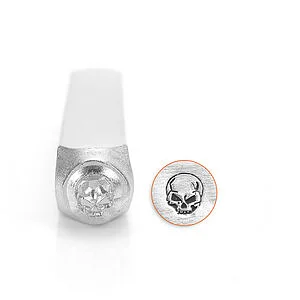 STAMPO PER METALLI - TESCHIO ARRABBIATO 6MM